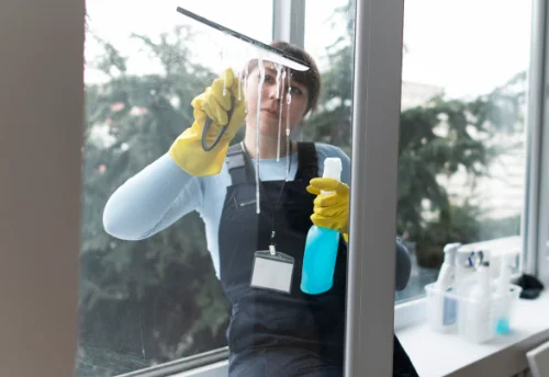Nettoyage de vitres intérieures et extérieures à Saint-Thurien